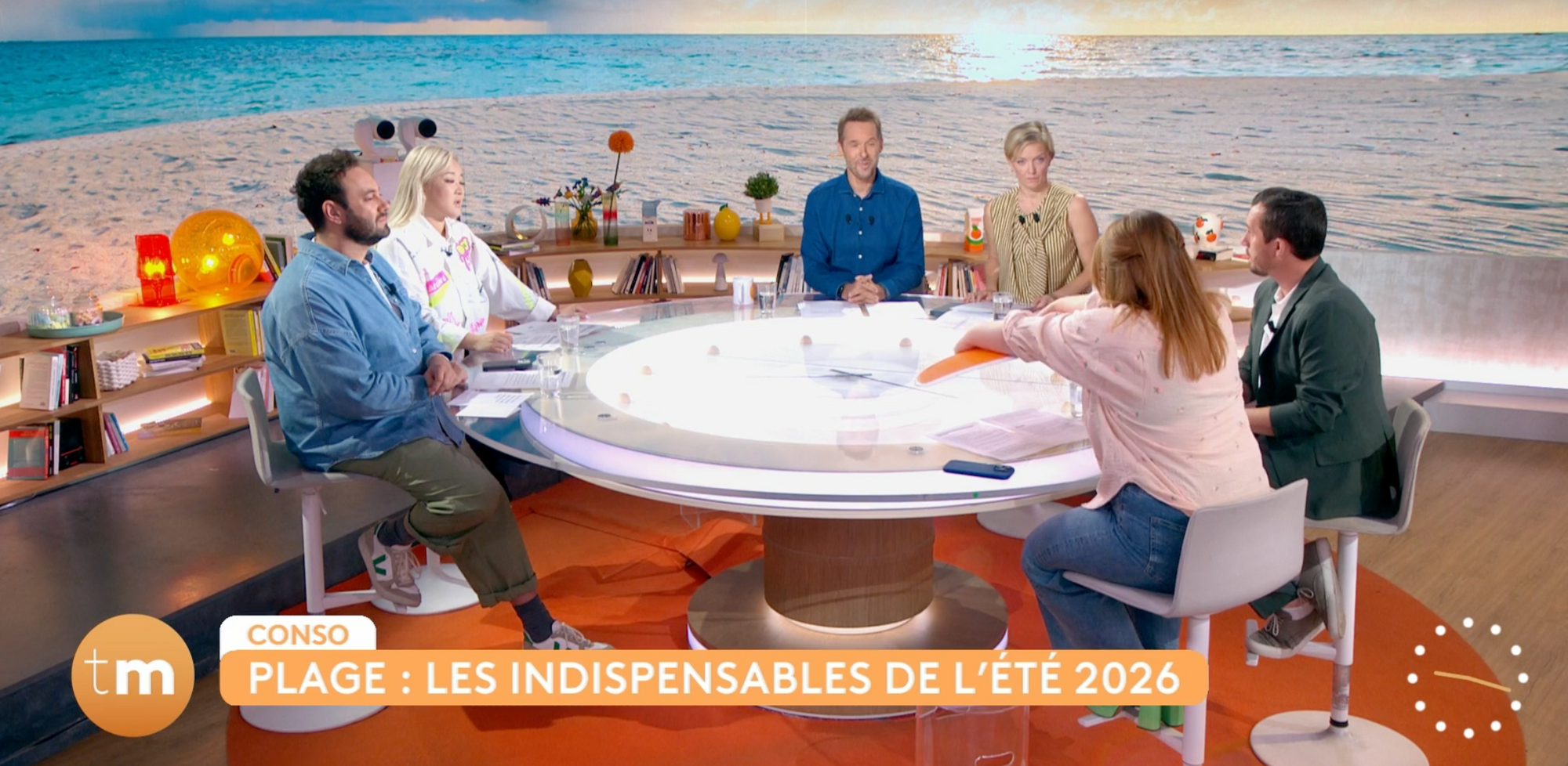 plateau tv telematin france 2 deepfoil presente