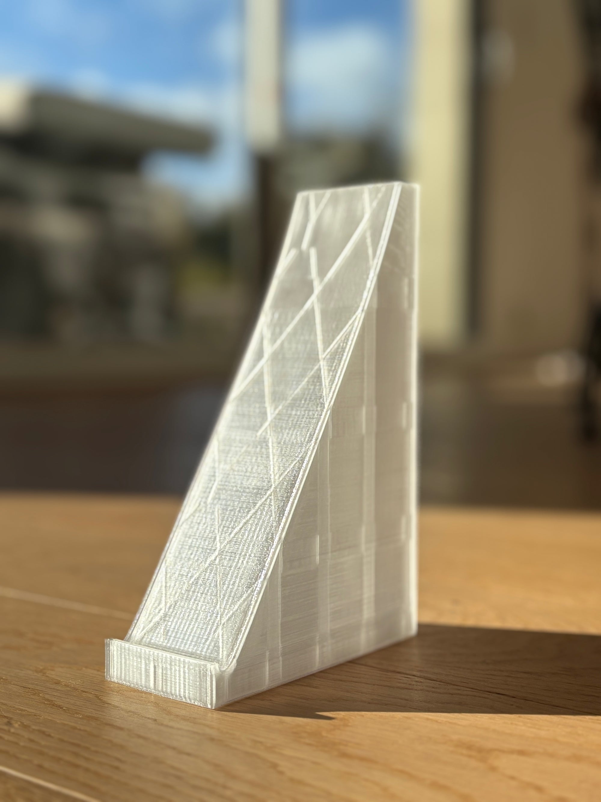 Image du  support en impression 3D translucide au soleil pour DeepFoil ou Deep Foil